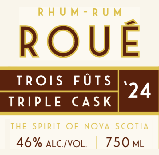 750ml, Roué Rum Triple Cask 2024