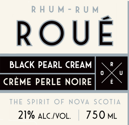 750ml, Black Pearl Cream Nova-Rum